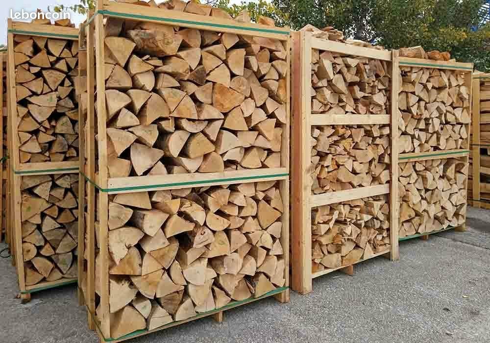 Legna da ardere premium 50 cm – Confezionata in pallet da 2 m³ / 2,5 steri