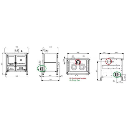 LA NORDICA Gardenia 5.0 Pierre - 9.5 kW