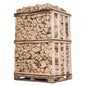 Legna da ardere premium 50 cm – Confezionata in pallet da 2 m³ / 2,5 steri